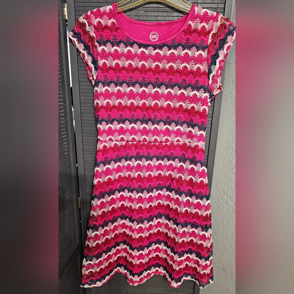 Girl's dress - Pink XL